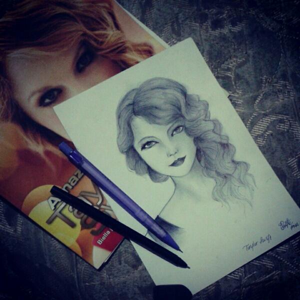 SelenaSwiftND's tweet image. This&apos;s my draw for @taylorswift13 @lovesthebizzle... ;)