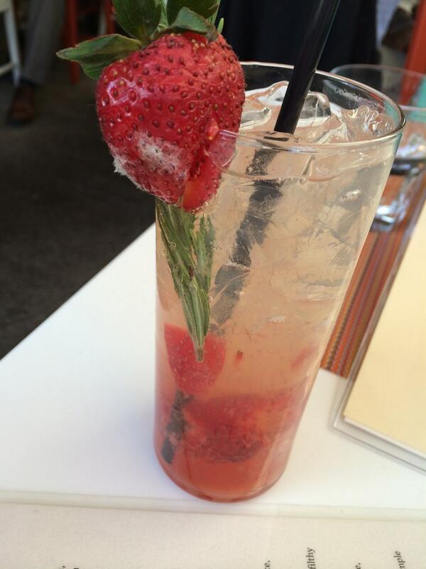 FASHASH22's tweet photo. @beSocialBham thanks for the mold on my strawberry tonight...I'll be sure to order that drink again! http://t.co/AFMJ3IBMfR