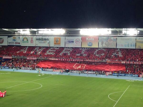 SOSMIVIDA1927's tweet photo. Gracias a todos los que hicieron posible este sueño! Somos grandes hinchada americana! http://t.co/RHYEhidvPH