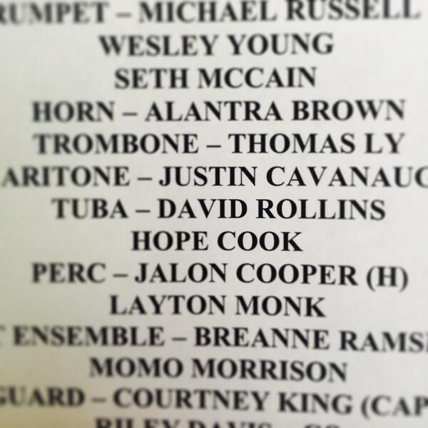 Gobby1220's tweet image. Yea boy #sectionleader #tubanation