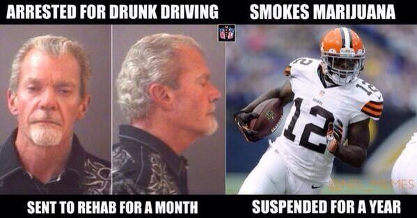 Sport_Humor's tweet photo. Clearly a double standard... http://t.co/CwsgZRGwrZ