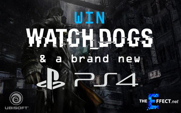 TheEffectDotNet's tweet image. Thanks to @Ubisoft &amp;amp; @PlayStationIE, we've got a PS4 and a copy of Watch_Dogs to give away! theeffect.net/2014/05/23/com…