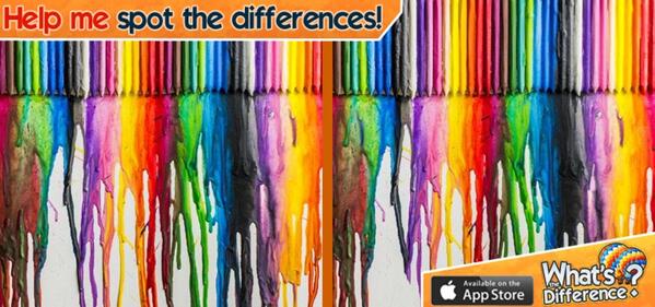 7glgl's tweet photo. OMG, did you try #WhatsTheDifference yet? http://t.co/iraPcwLG2t http://t.co/G4CWz6hFWD