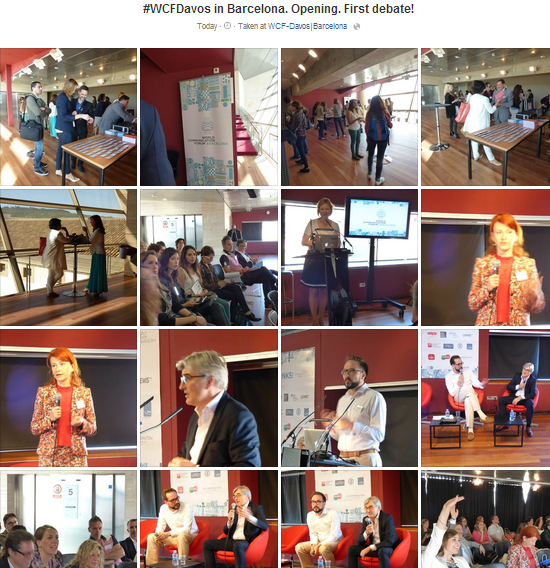 GREAT START of #WCFDavos|Barcelona! : in Pics > on.fb.me/1jBR7HD