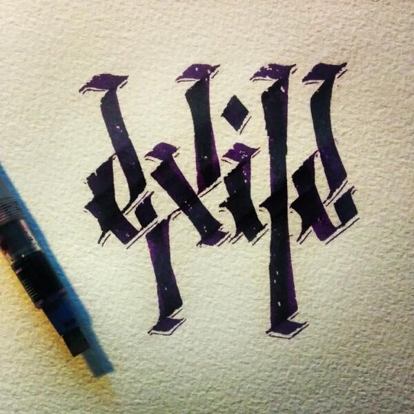 kastnercreative's tweet image. #calligraffiti #calligraphy #pilotparallel #wotd #wordoftheday #lettering #handlettering... ift.tt/1gouXJz