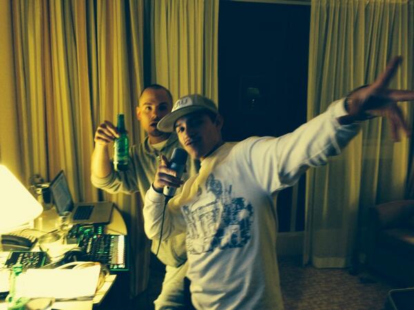 dylanava's tweet image. Trackin @ the Beverly Hilton with @dirtATM @SwayLoveATM