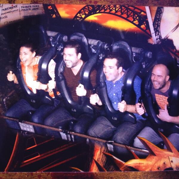 daveberry_tweet's tweet photo. @Lisa_Snowdon @little_richie @paulphelps and myself on Saw....It's nasty http://t.co/pm6zghKzTi