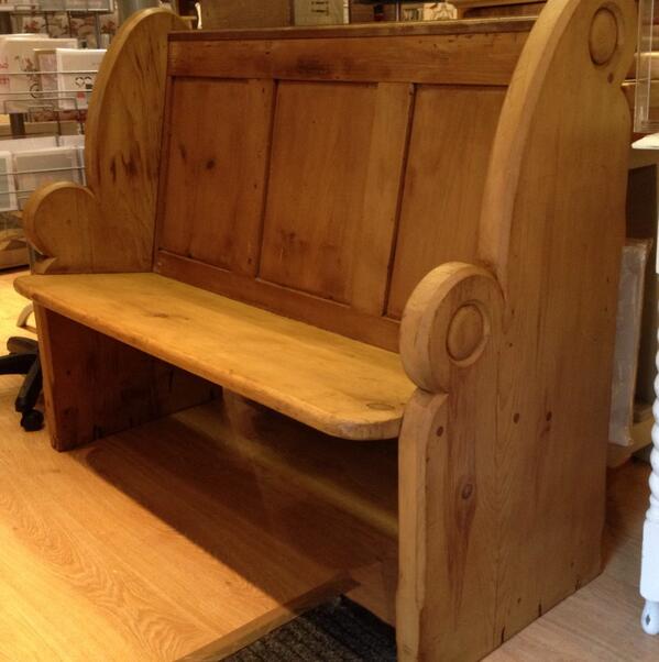 relovedinterior's tweet photo. Gorgeous antique pine pew that would be perfect in any setting. @doncaster_uk #doncasterisgreat #ilovedn http://t.co/eRDlDr0yHN