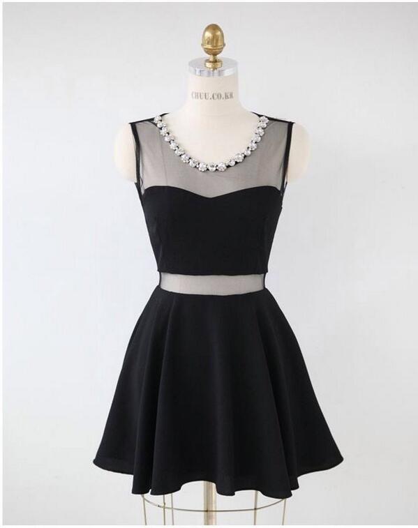 Dimitra black sheer dress 

Bust 80-100
Lenght 74 

145k