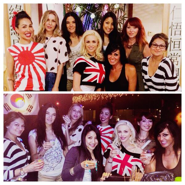 JasmineTrias's tweet photo. #girlsnightout #vegan dinner & #shoju Yum! 😊 #noboysallowed #vegas @ChloeLCrawford @JenniferRomas @KalaniKokonuts http://t.co/vOFbvmLpon