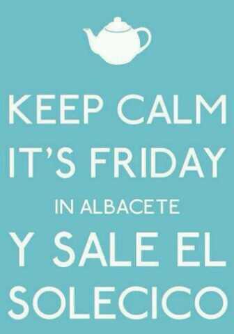 AlbaceteManda's tweet photo. IT'S FRIDAY http://t.co/s13gwkbfII