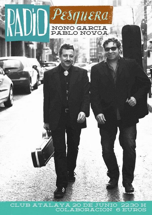 Radiopesquera's tweet photo. El  Cd RADIO PESQUERA de Nono García Pablo Novoa en venta el 1 de Junio Muy pronto de gira Murcia y Galicia http://t.co/Wje4vnbdqH
