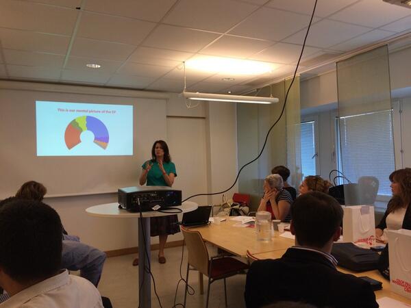 ProgresInstitut's tweet image. Session with Ann Linde, Head of International Unit, @PES_PSE - The EU elections at European level