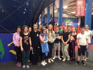 OFiaichCollege's tweet photo. First Year Students end of year trip to Jump Zone
For more pictures see http://t.co/uquKBzMSsw http://t.co/lZle1sWAdz