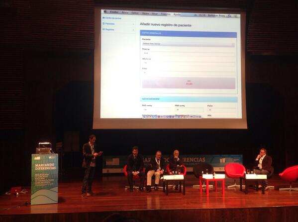 tessabord's tweet photo. Empieza @bpt1111  en @congresosefac14 http://t.co/ArKhE4wXE8