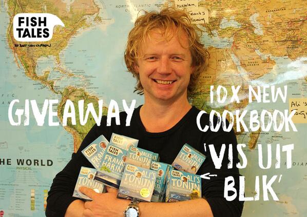 Because we cannot send all of you to the Maldives, we giveaway 10 copies of @BartvOlphen's new cookbook! #visuitblik