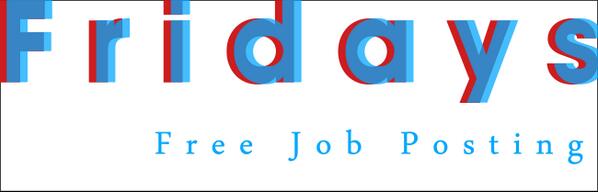 StrikeJobs's tweet photo. #FRIDAYFREEBIE #freejobposting #jobboard #jobsearch #recruiter #recruitment #humanresources #HR #hr2014 http://t.co/YWYW1TqzA9