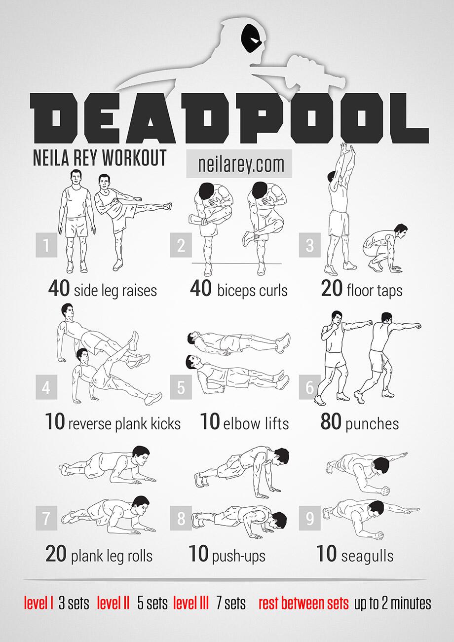 DAREBEE on Twitter "Deadpool Workout http//t.co DAREBEE on Twitter "Deadpool Workout http//t.co