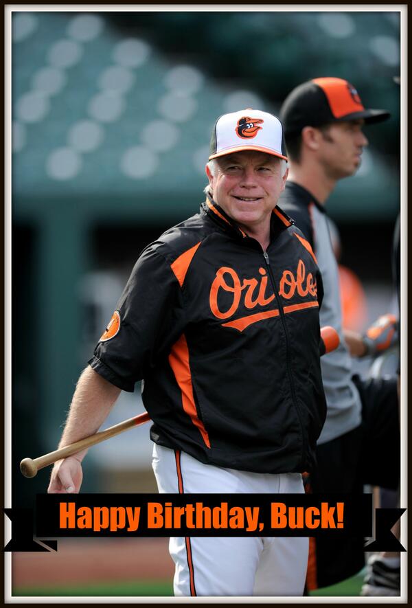 Baltimore Orioles on X: Happy Birthday to #Orioles manager Buck