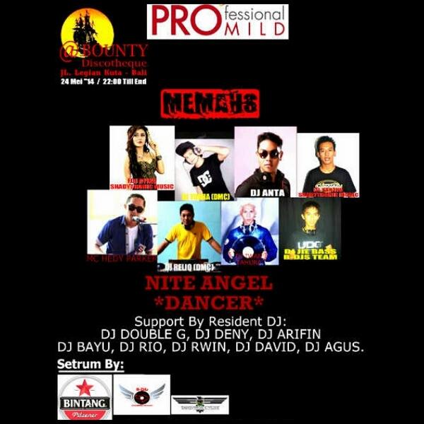 ayikutami's tweet photo. Saturday night! At bounty lets party guys.. free all for you! http://t.co/oOO8PK0mk9