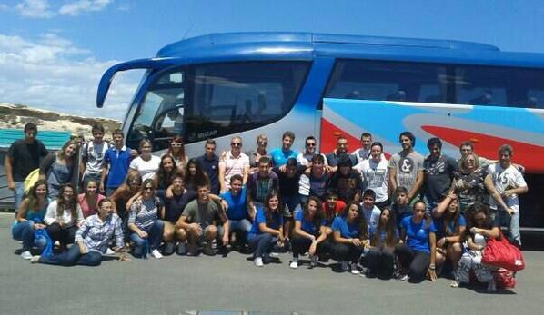 Camino a Málaga a por el Campeonato de España!!! #vamoscampello