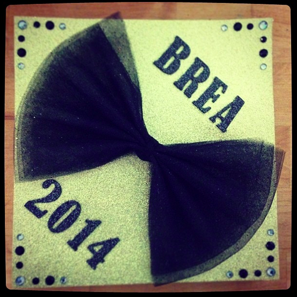 Breazzy11's tweet photo. @TODAYshow My #GraduationCap from Lindenwood University! http://t.co/Tzcg3e721B
