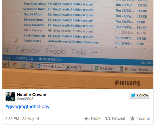 Boss accidentally forwards a holiday request to whole company, the internet reacts brilliantly bzfd.it/1jcOTdj