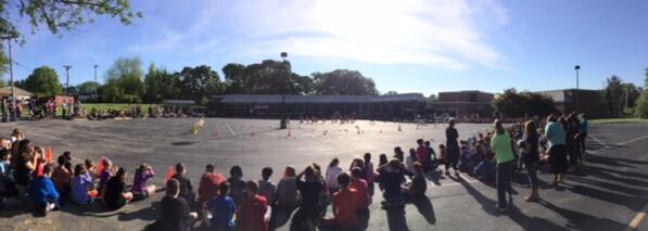 mrwestCCE's tweet photo. The @OrchardParkCCS Kindy 500 was a blast today! Congrats to the Orange team! http://t.co/DOdscR29Fb