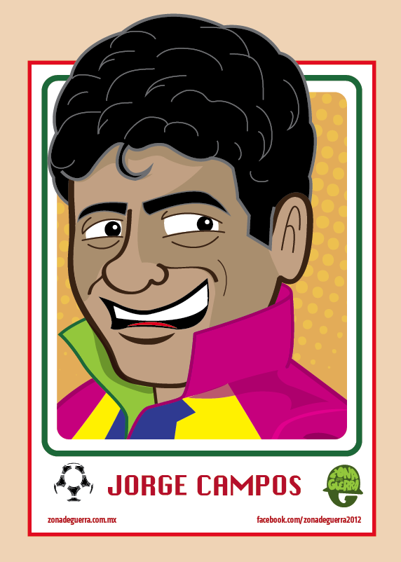 laloguerra's tweet photo. JORGE CAMPOS • Homenaje a 20 días del Mundial. #Lalini http://t.co/K97xnkN6P8