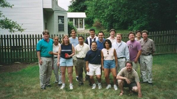 robmclaughlin2k's tweet image. #flashbackfriday preY2K, SAP rollout team @vasmitra @Andylevin- Oracle 9i, SAP, HPUX, EMC 8830 #EMCSAP