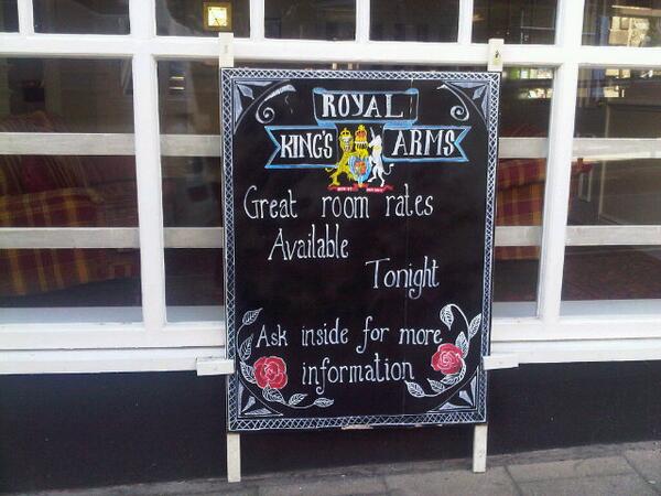 Fancy a weekend break? Call in for the best rates in town.