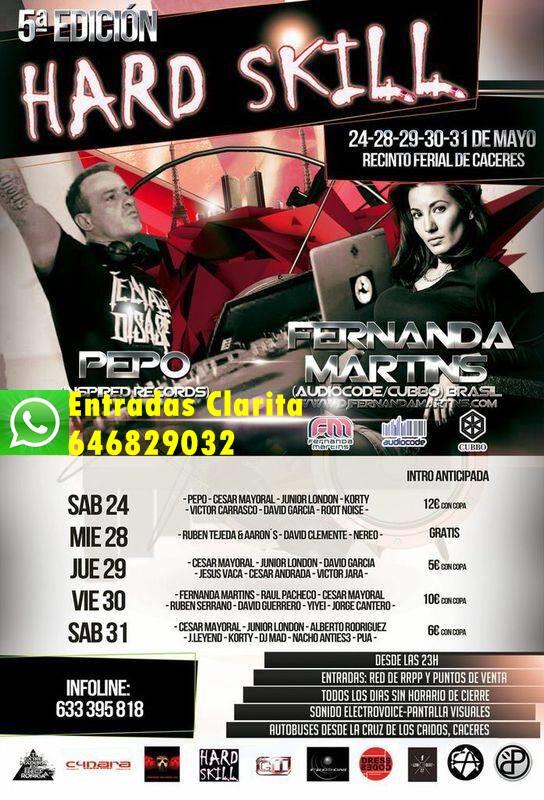 Clarita_RRPP's tweet photo. ★★ 5ª EDICIÓN DE @HARD_SKILL ★★ SÁBADO 24 DE MAYO:12€+COPA ENTRADA ANTICIPADA @DjCESARMAYORAL @serialoop @DjPepoSpain http://t.co/Duo2HGOe6e
