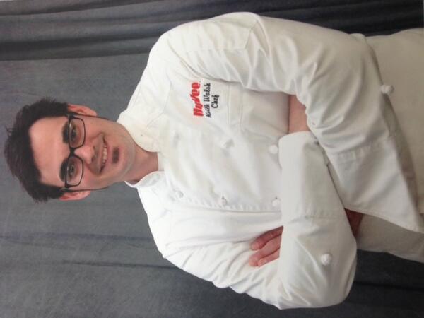 Lunch plans? Chef Keith is making Meatball Sandwiches with fresh tomatoes/parmesan cheese! #chef #food #lunch #hyvee