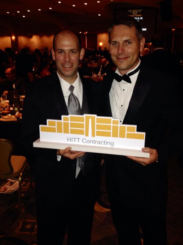 HITTContracting's tweet photo. Brian Lantz and Jason Whiteman represent @twHITTr at the 30th annual #dcbiaawards #HITTinteriors #HITTbasebuilding http://t.co/qS9OXSASox