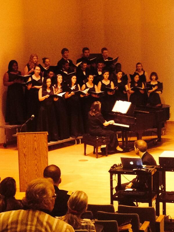MoravianAR's tweet photo. Freedom HS Choir conducted by action researcher, Jenn Valpato. #ARNA2014 http://t.co/zCGoo86463