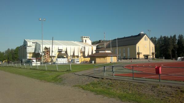 Tältä näyttää Kausalan ravipyhättö..