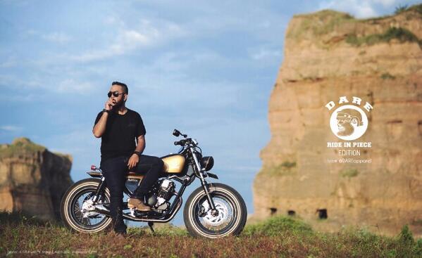 DARE "RIDE IN PEACE" 
Talented by @Om_Breew barberman from <a href="/HairCutMartabat/">Haircut and Martabat</a> 
Photo by <a href="/DWNproject/">dans makatita</a>