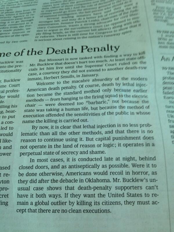 neuroMOOC's tweet image. @nytimes has well articulated editorial on #deathpenalty #lethalinjection #botchedexecution