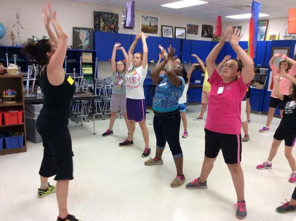 DebbieWhiten's tweet photo. Zumba Girls Shine! http://t.co/ocZv5gnGzx