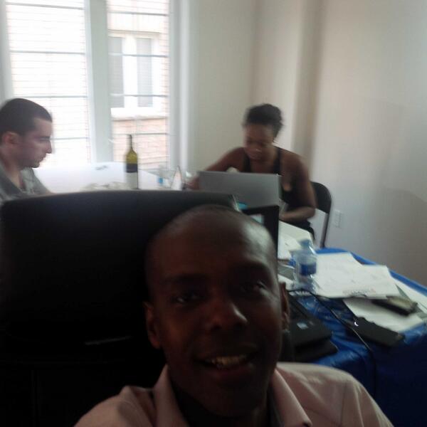 Team Work Makes Dreams Work! My team is helping with the final revisions for my book..Gettin' it Done :-)