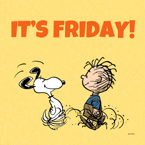 Snoopy's tweet photo. It's Friday! http://t.co/7DRWozqvGh