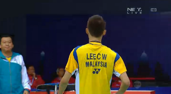 netmedia_info's tweet photo. Pertandingan Tunggal Putra Tommy-ChongWei 19-21/ 13-21 dimenangkan oleh Lee Chong Wei #NETThomasCup http://t.co/C3PJnfgFEo