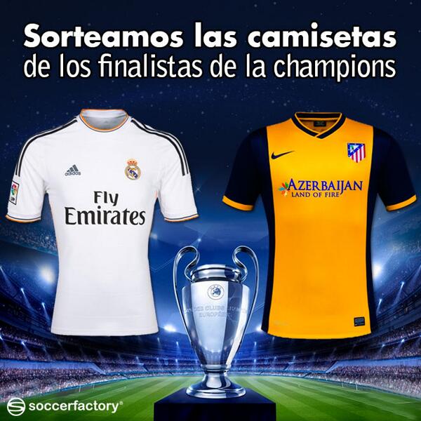 soccerfactoryes's tweet photo. ATENTOS: Sorteamos una camiseta del R. Madrid o Atco. Madrid entre seguidores que hagan RT. Suerte. http://t.co/qfEt5lJGkU