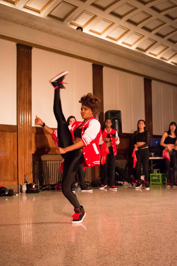 Let's hear it for Memorial Weekend! Whoo! Celebrate with a #Friday #highkick #THAW2014 #chidance <a href="/moverevolution2/">Movement Revolution</a>