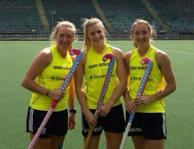 kathleenftaylor's tweet photo. Gryphon girls train at Kyocera Stadium #celebratehockey #RHWC2014 @gryphonhockeySA http://t.co/lxucFuHH6V