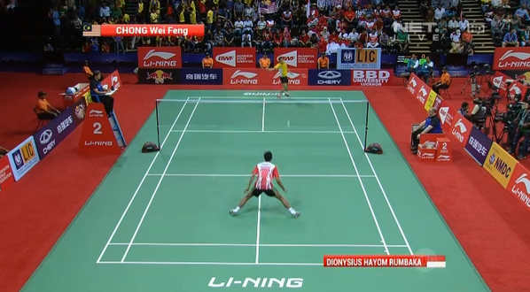netmedia_info's tweet photo. Partai ketiga Thomas Cup - Rumbaka vs Chong 2-0 #NETThomasCup . Masih semangat kan dukung Indonesia !!! http://t.co/WEd2NFhzTJ