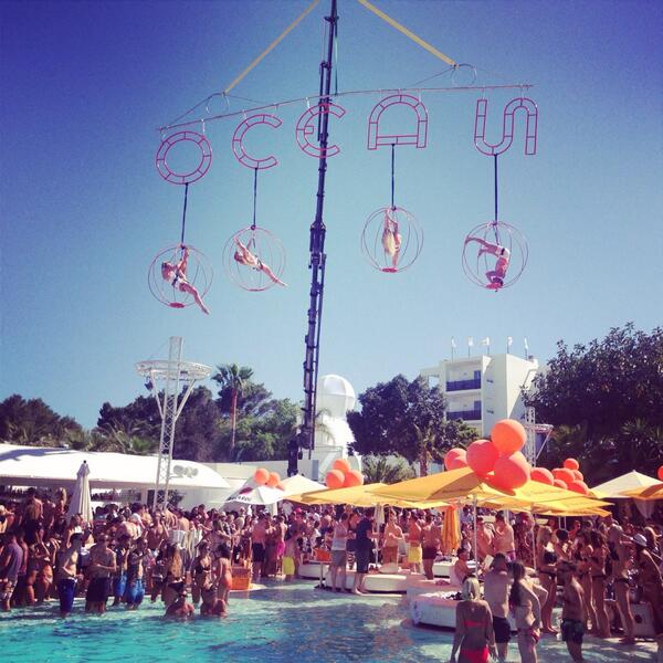 OBeachIbiza's tweet photo. Our summer has officially started! #oceanbeach2014 http://t.co/ISStjgmI4Y