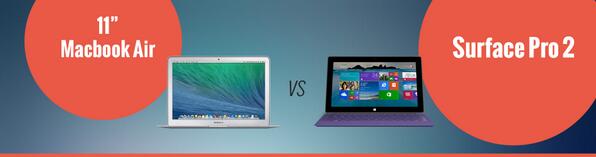 StickyWebz's tweet photo. Apple Macbook Air vs Microsoft Surface Pro 2 | Tablet Battle Infographic | Who wins? 
http://t.co/3aXfhH178U http://t.co/qpiqhREcGV