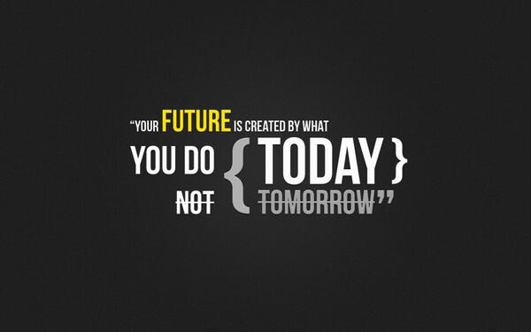 Change your future today! #motivation #liveahappierlife