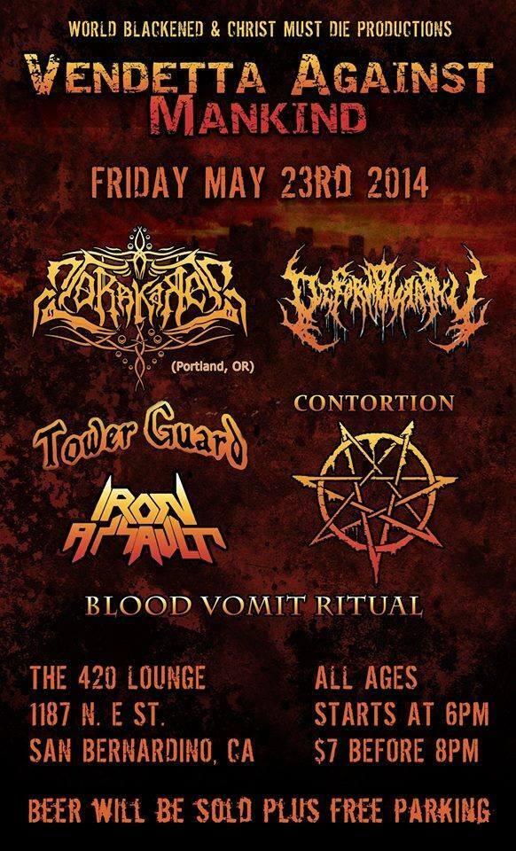 Tonight in San Bernadino!